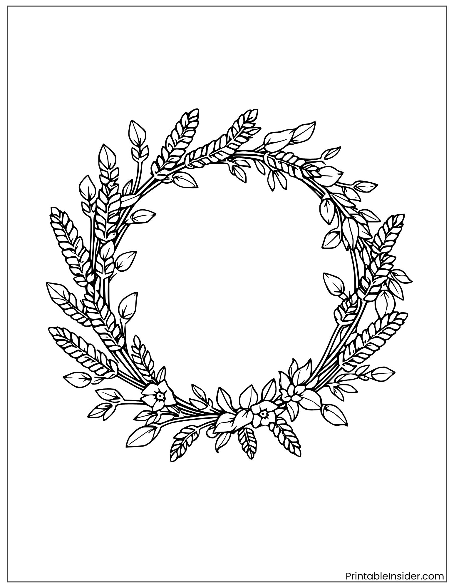 lavender wreath